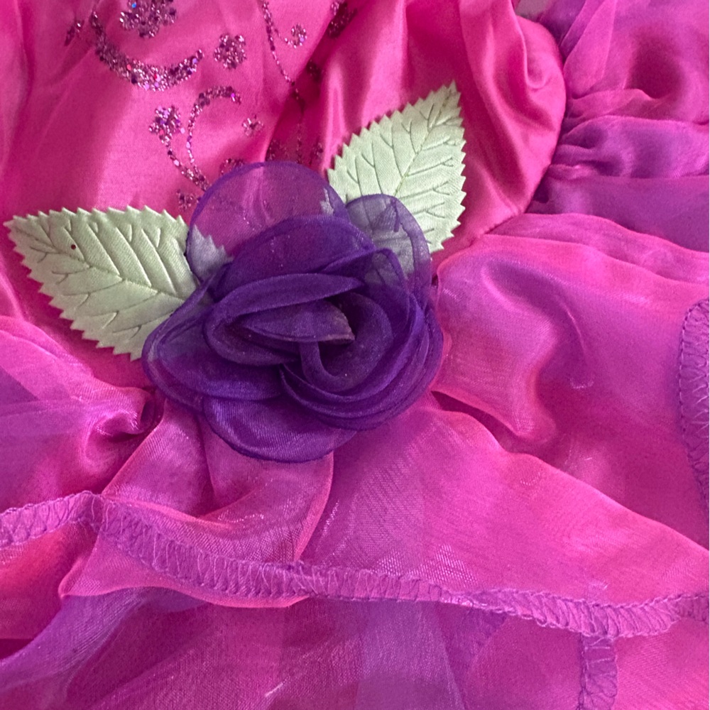Girl's Fairy Pixie Dress w Wings Sz 2T New - Picture 9 of 13